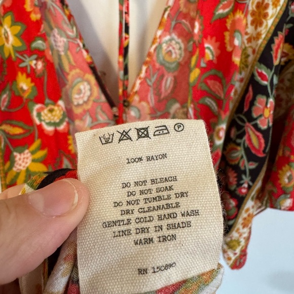 Spell & the Gypsy Lolita cut out maxi dress in campfire size small - Picture 11 of 13